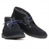 Dámske topánky 7101 indigo velúr