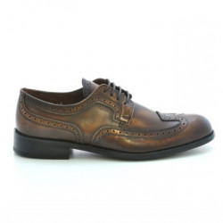 Elegantné pánske topánky 799 a hnedé