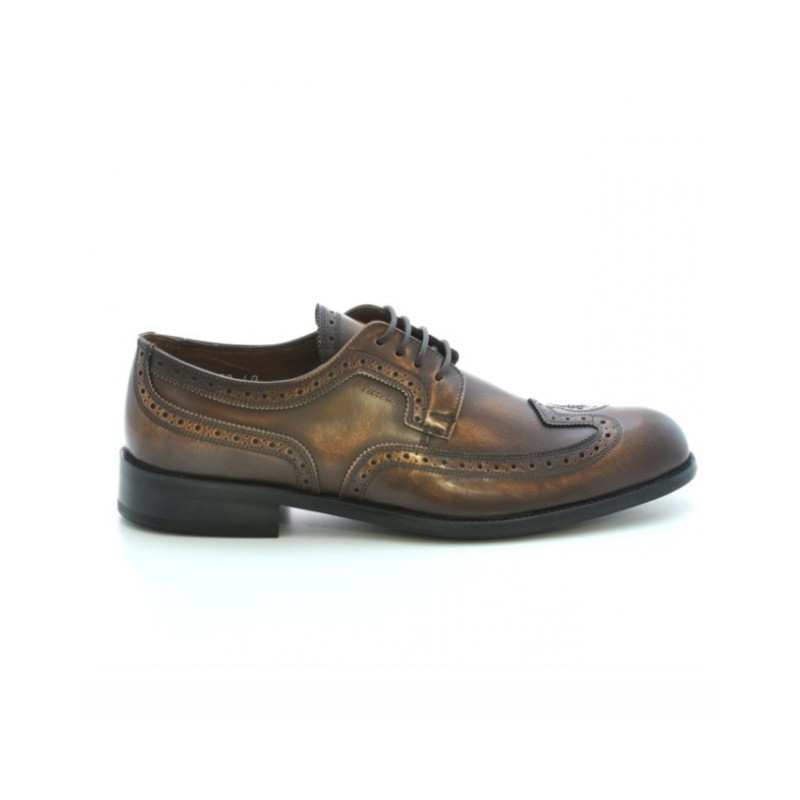Elegantné pánske topánky 799 a hnedé
