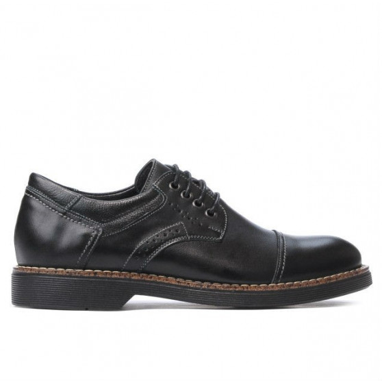 Elegantné topánky pre mládež 372 čierne