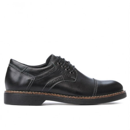 Elegantné topánky pre mládež 372 čierne