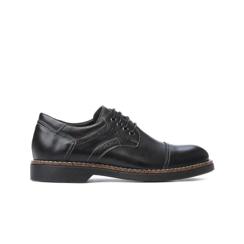 Elegantné topánky pre mládež 372 čierne