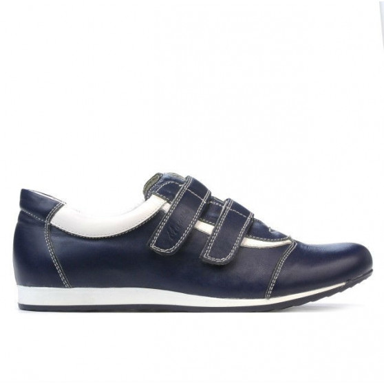 Dámske športové topánky 194 indigo+biela