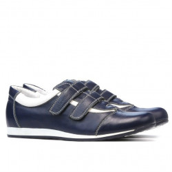 Dámske športové topánky 194 indigo+biela