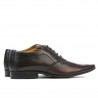 Elegantné pánske topánky 798 v bordo