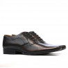 Elegantné pánske topánky 798 v bordo