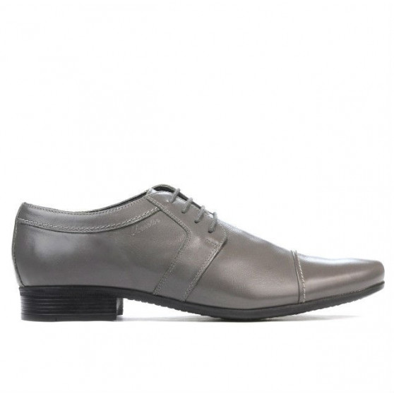 Elegantné pánske topánky 742 sivé