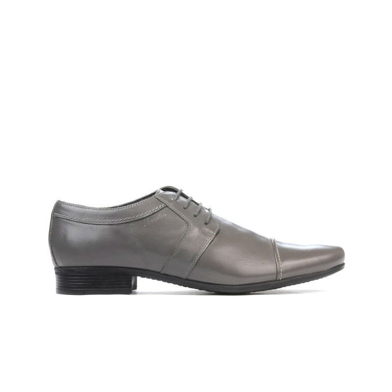 Elegantné pánske topánky 742 sivé