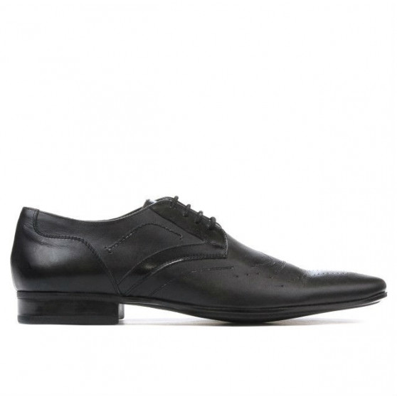 Elegantné pánske topánky 800 čierne