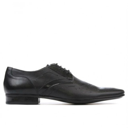 Elegantné pánske topánky 800 čierne