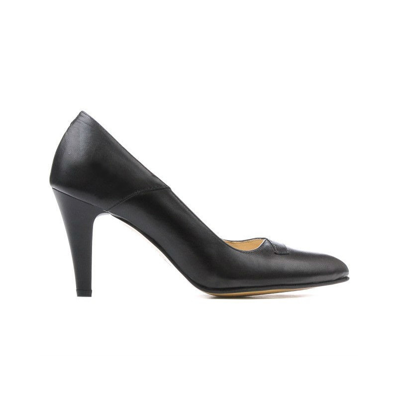 Elegantné dámske topánky 1231 čierne