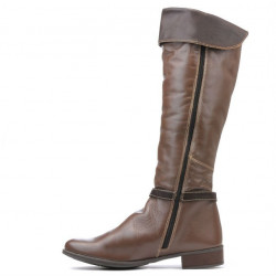 Dámske čižmy 3263 cappuccino