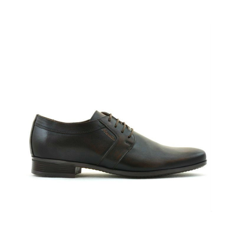 Elegantné pánske topánky 743 a hnedé