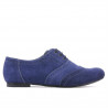 Dámske ležérne topánky 186 indigo velúr