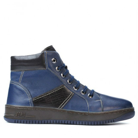 Pánske topánky 4107 indigo+tdm