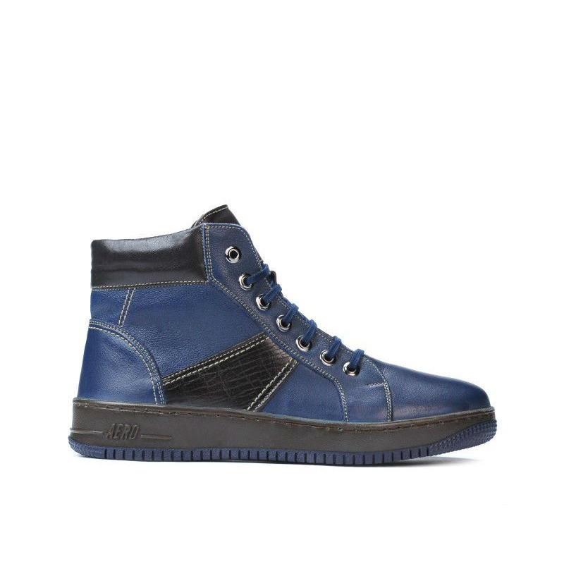 Pánske topánky 4107 indigo+tdm