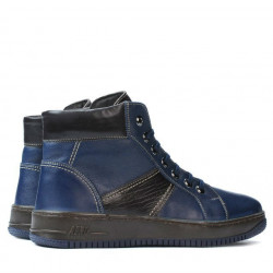 Pánske topánky 4107 indigo+tdm