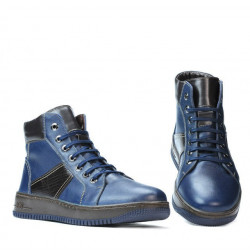 Pánske topánky 4107 indigo+tdm