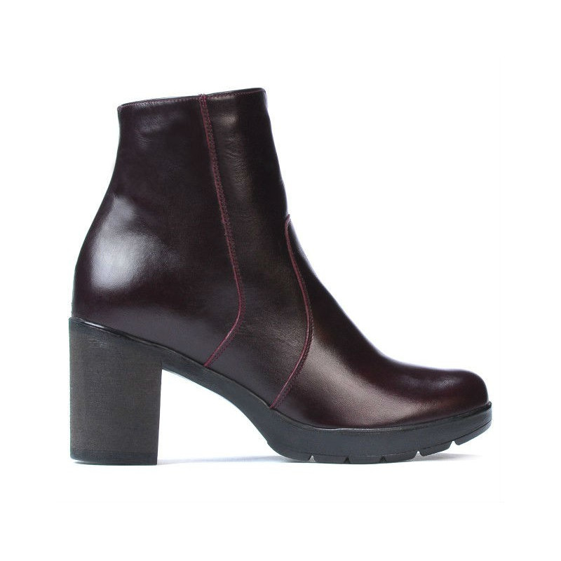 Dámske čižmy 3325 bordo01