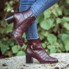 Dámske topánky 1169 bordo