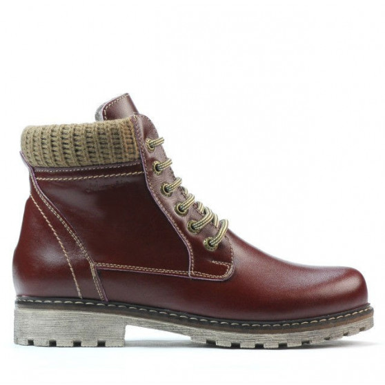 Dámske čižmy 3269 bordové