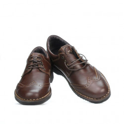 Pánske ležérne topánky 7204 hnedé