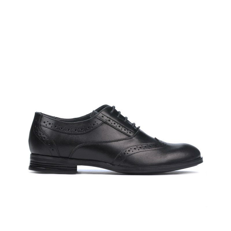 Elegantné topánky pre tínedžerov 393 čierna