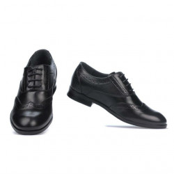 Elegantné topánky pre tínedžerov 393 čierna