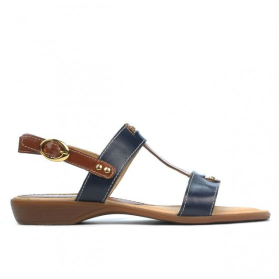 Dámske sandále 5048 indigo kombinované