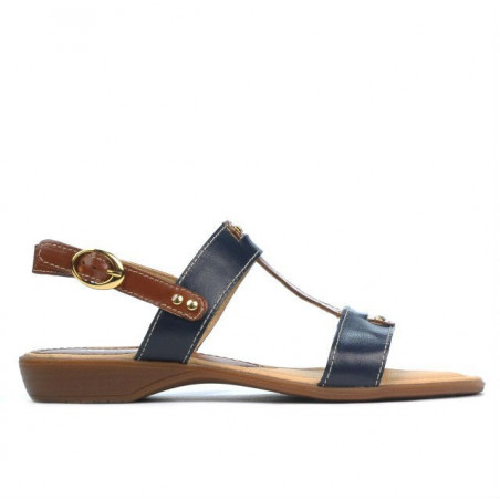 Dámske sandále 5048 indigo kombinované