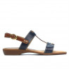 Dámske sandále 5048 indigo kombinované