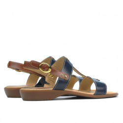 Dámske sandále 5048 indigo kombinované