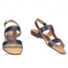 Dámske sandále 5048 indigo kombinované