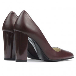 Elegantné dámske topánky 1261 bordové