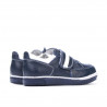Topánky pre malé deti 64c indigo+biela