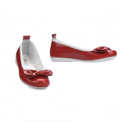 Detské topánky 141 lak červená