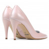 Elegantné dámske topánky 1246 práškové