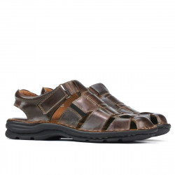 Pánske sandále 343 tuxon hnedé