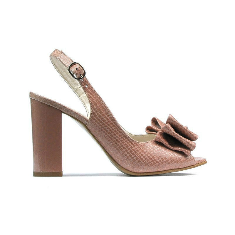 Dámske sandále 1256 python nude