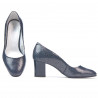 Elegantné dámske topánky 1268 pytón indigo