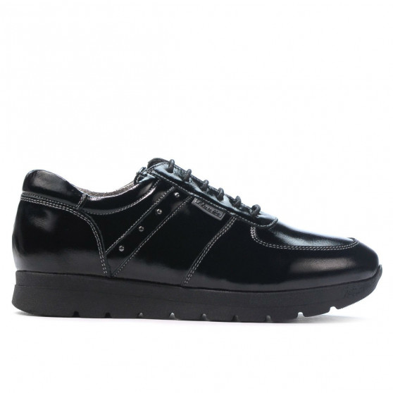 Dámske športové topánky 6003 čierny lak