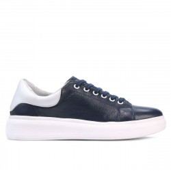 Dámske športové topánky 6008 indigo+biela