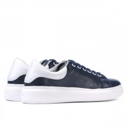Dámske športové topánky 6008 indigo+biela