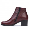 Dámske čižmy 3328 bordo