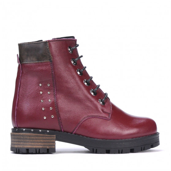Detské topánky 3014 bordo