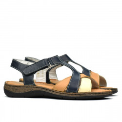 Dámske sandále 5046 indigo kombinované