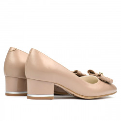 Elegantné dámske topánky 1270 cappuccino