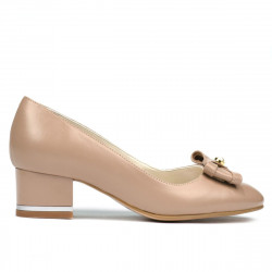 Elegantné dámske topánky 1270 cappuccino