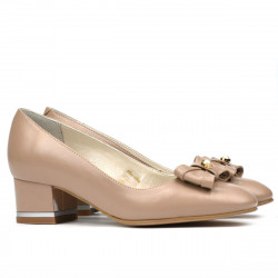 Elegantné dámske topánky 1270 cappuccino