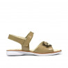 Detské sandále 55c lak béžová